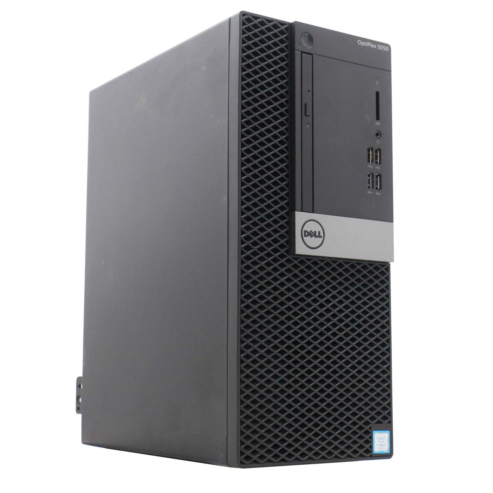 【単体】【Windows10 64bit】【Quadro M2000】【Core i7-7700】【メモリー8GB】【SSD500GB】【DVDマルチ】DELL OPTIPLEX 5050 Tower （1241077）の製品画像