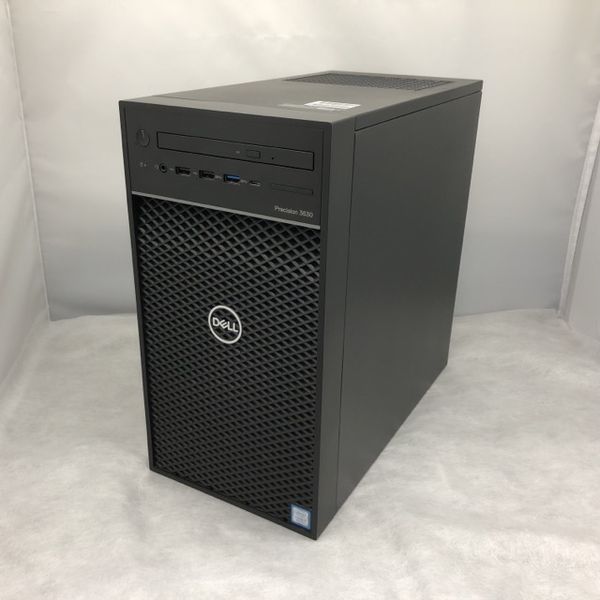 DELL 〔中古〕Precision 3630 Tower/Core i7 プロセッサー -8700K (3.70GHz)/DDR4 16GB/SSD 256GB/NVIDIA Quadro P620 + Intel UHD Graphics 630/Windows11 Pro(MAR)（中古保証3ヶ月間） の製品画像