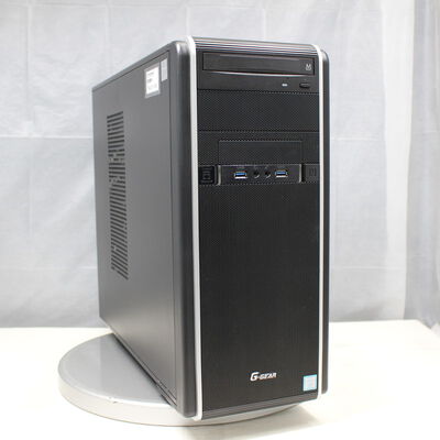 中古  TSUKUMO G-GEAR(Intel Core i5 8400/16GB/SSD250GB/DVDマルチ/NVIDIA GeForce GTX 1050 Ti 4GB/W11H64 MAR) 172041 の製品画像